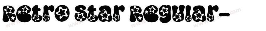 Retro Star Regular字体转换